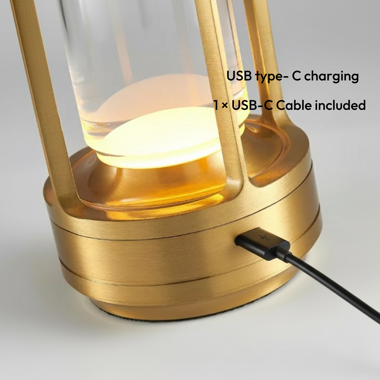 Crystal Panther Glow Lamp