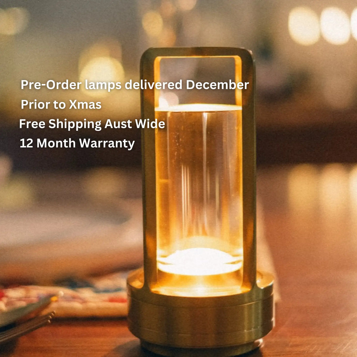 Crystal Panther Glow Lamp