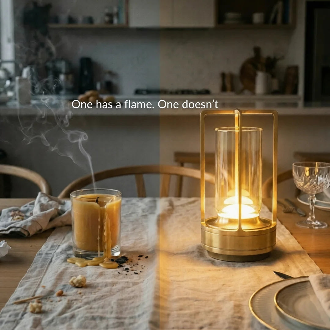 Crystal Panther Glow Lamp