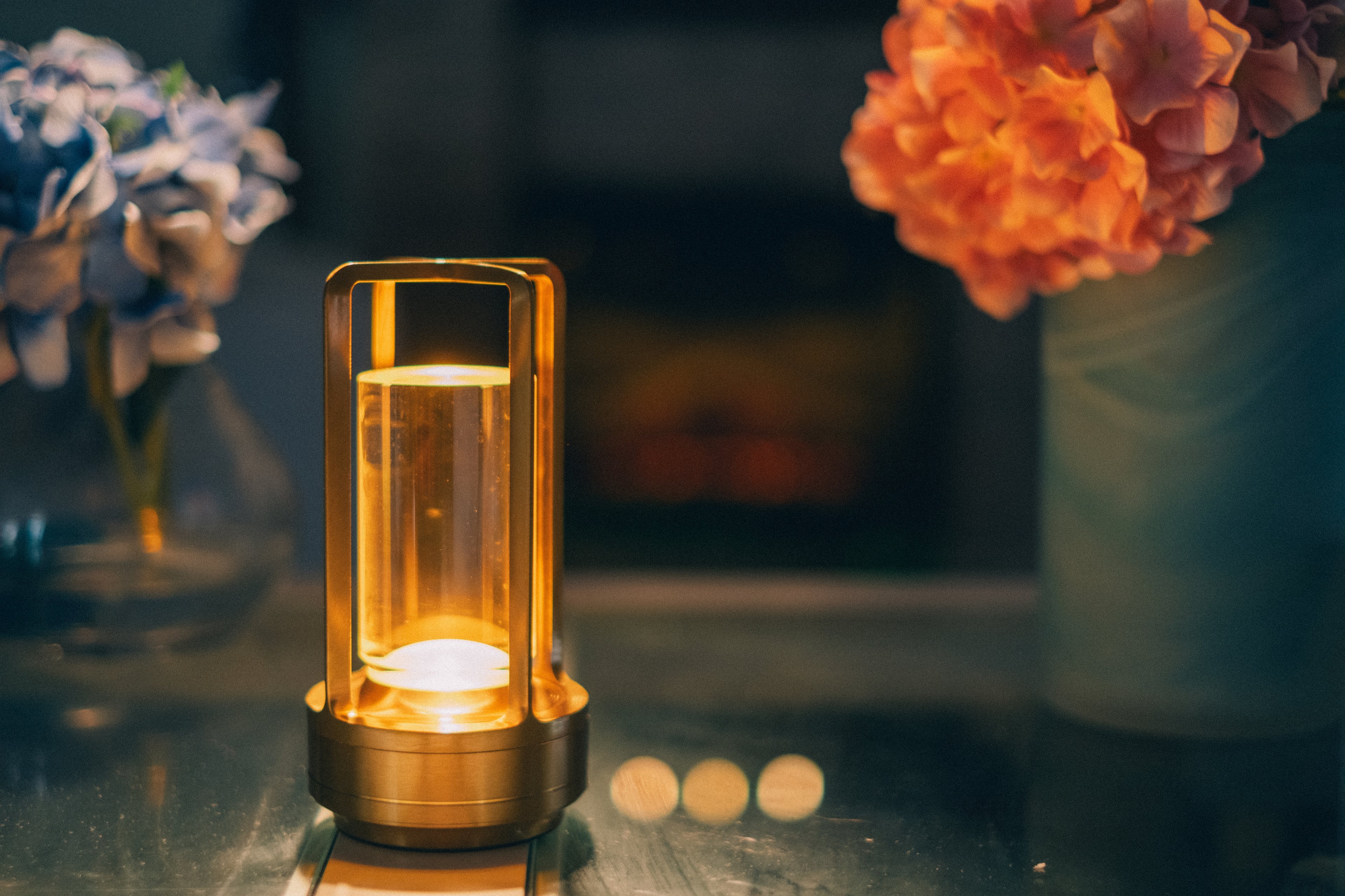 Crystal Panther Glow Lamp