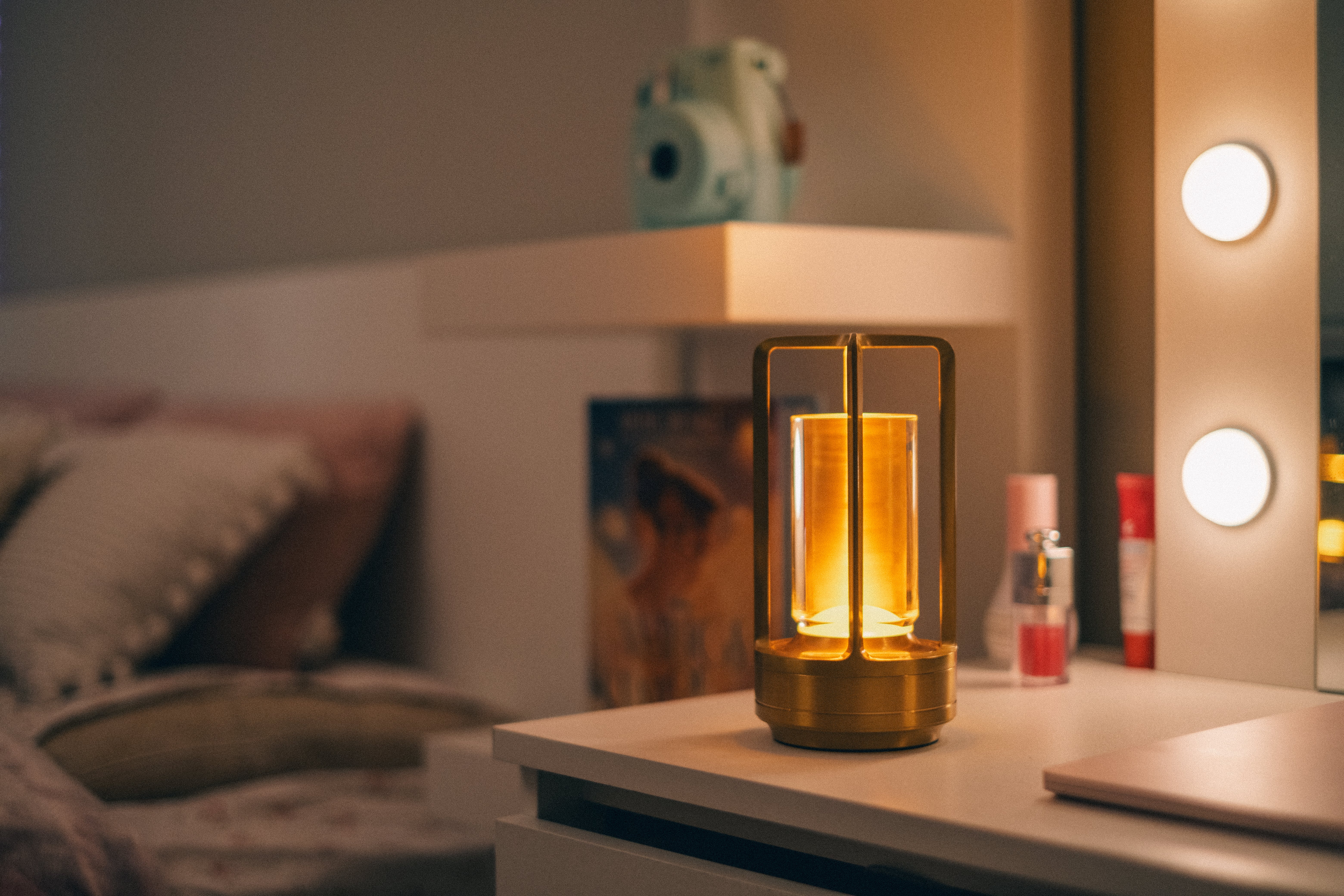 Crystal Panther Glow Lamp