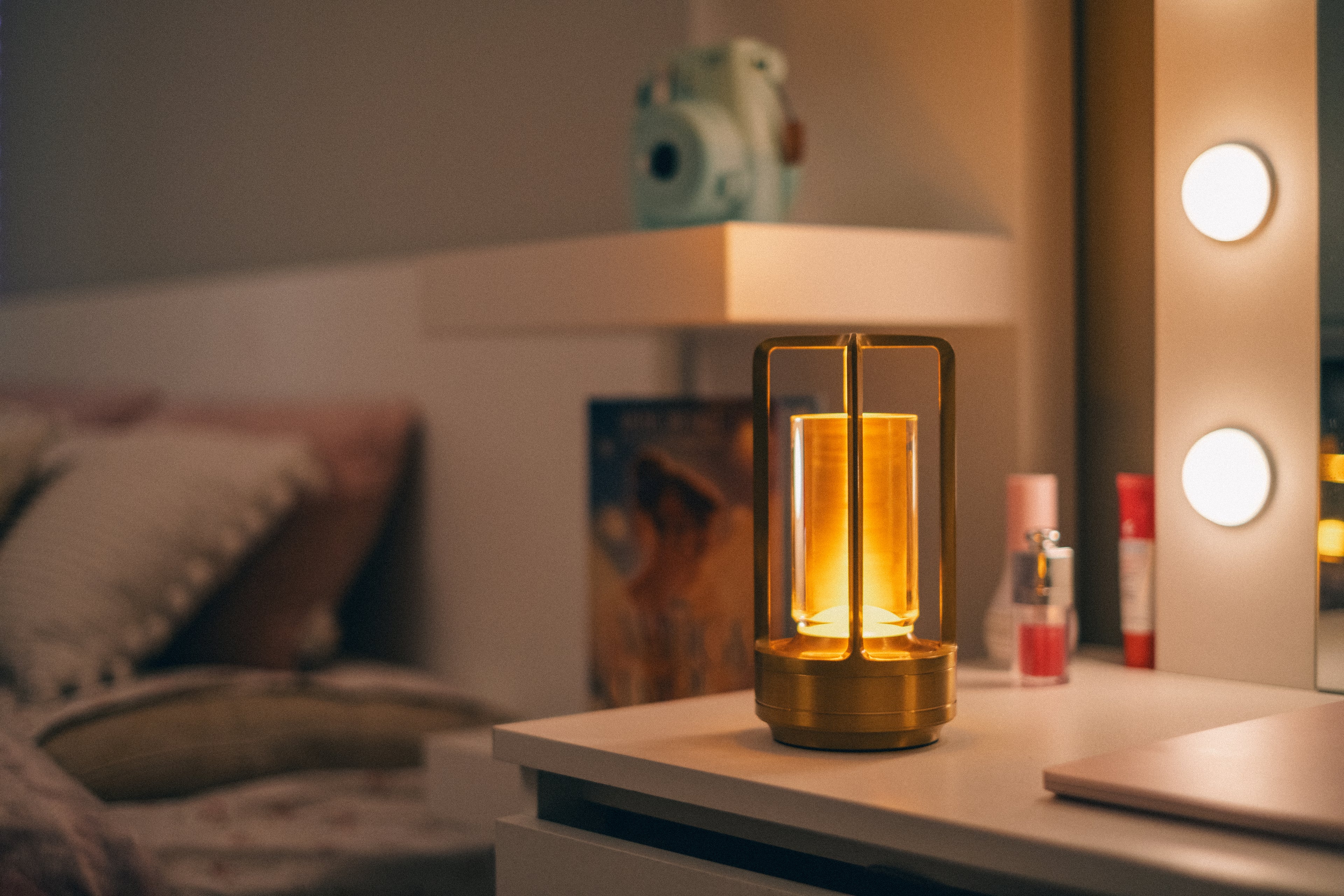 Crystal Panther Glow Lamp