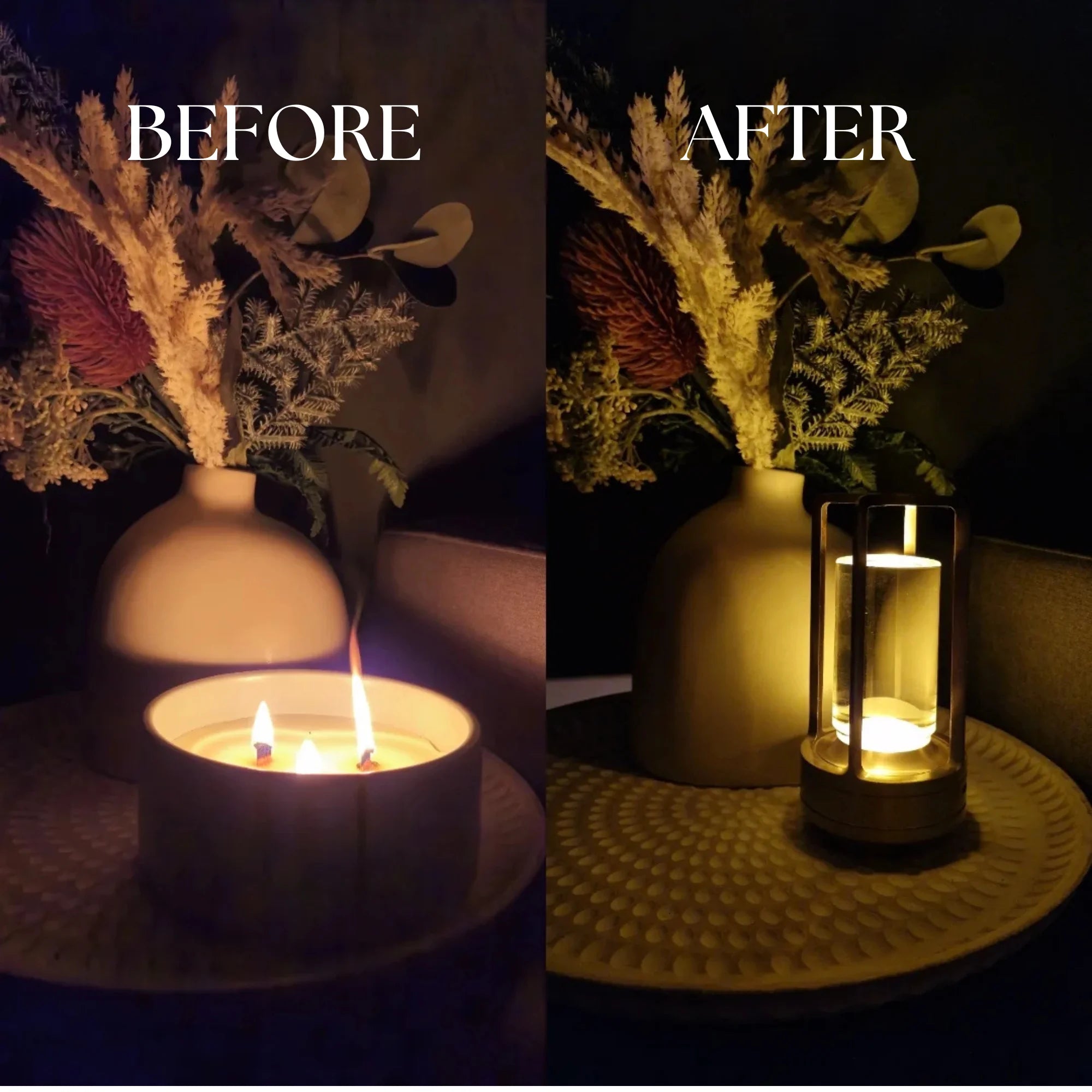 Crystal Panther Glow Lamp