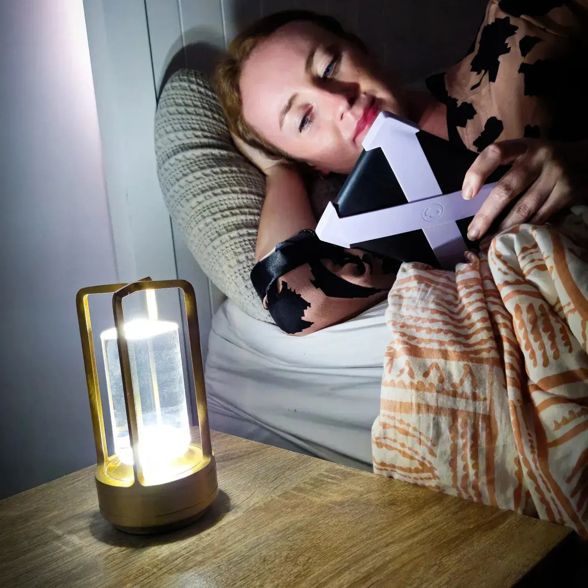 Crystal Panther Glow Lamp