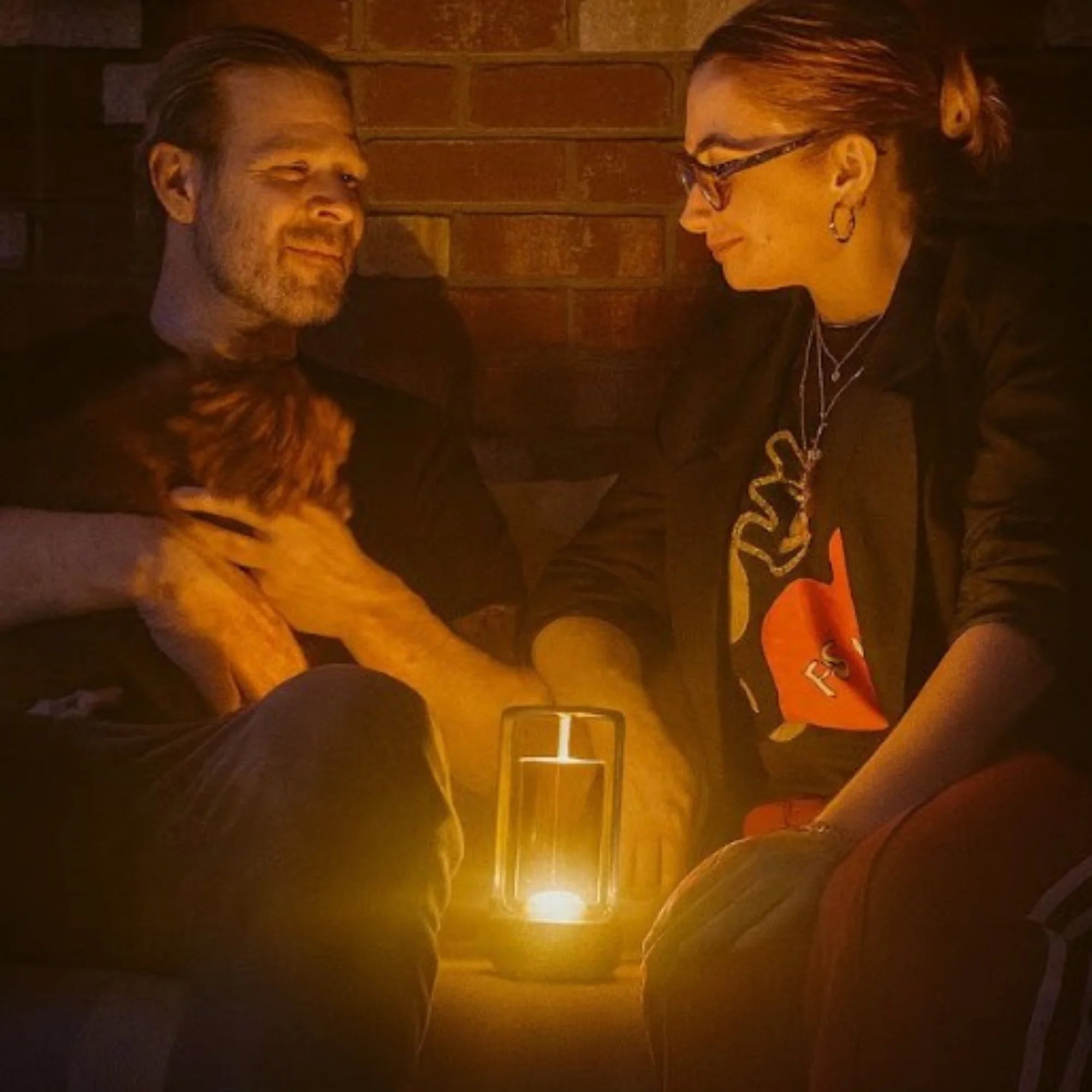 Crystal Panther Glow Lamp