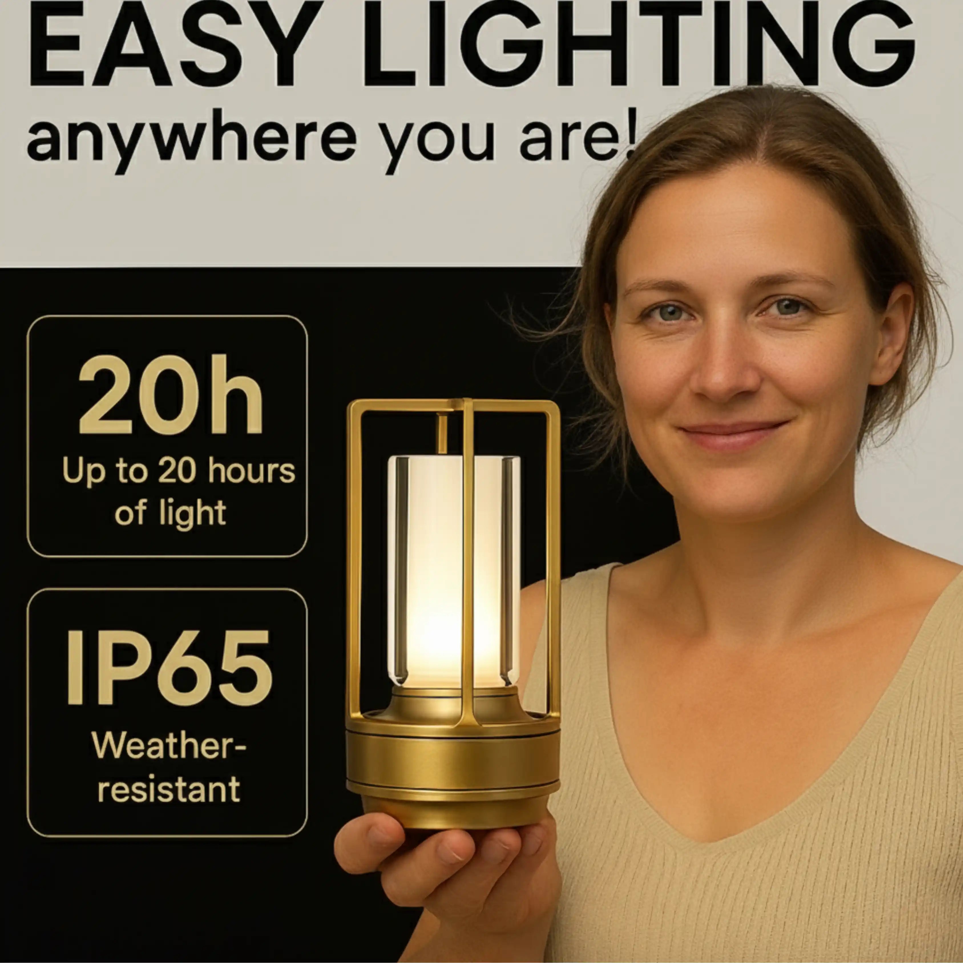 Crystal Panther Glow Lamp