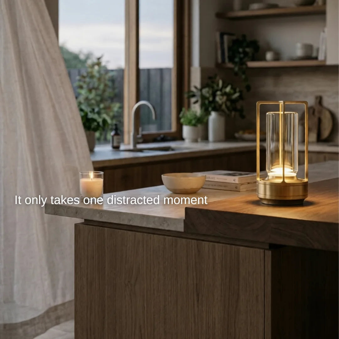 Crystal Panther Glow Lamp