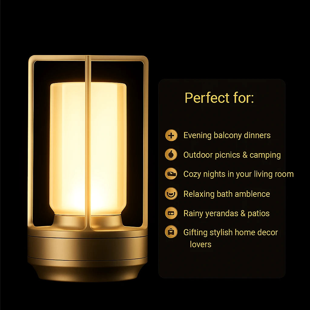 Crystal Panther Glow Lamp