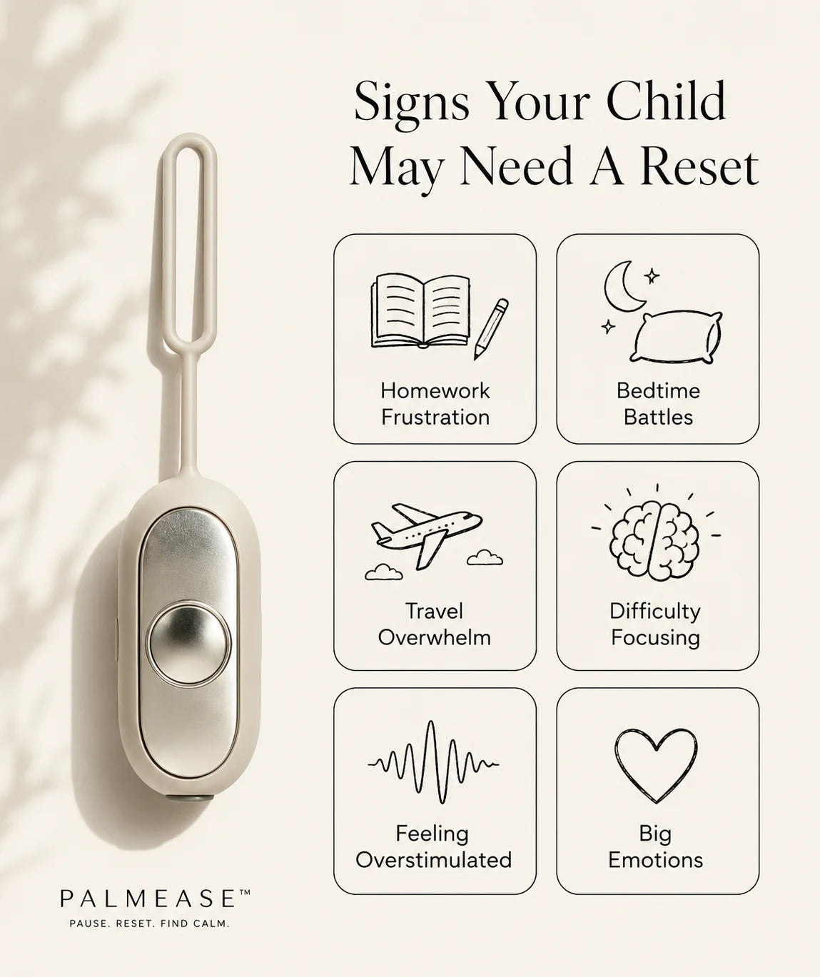 PalmEase™  - A Simple Ritual For Calm, Focus & Sleep.