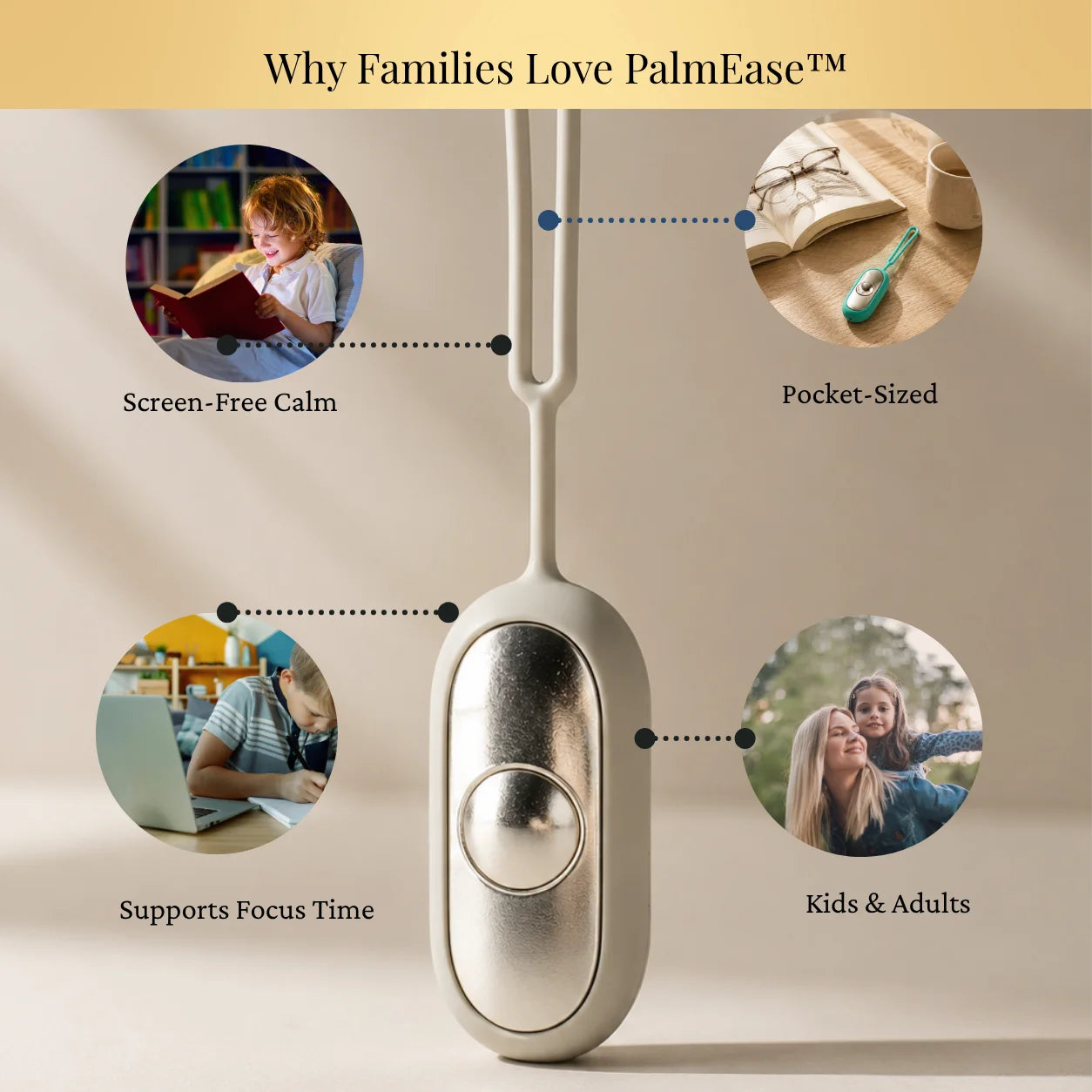 PalmEase™  - A Simple Ritual For Calm, Focus & Sleep.