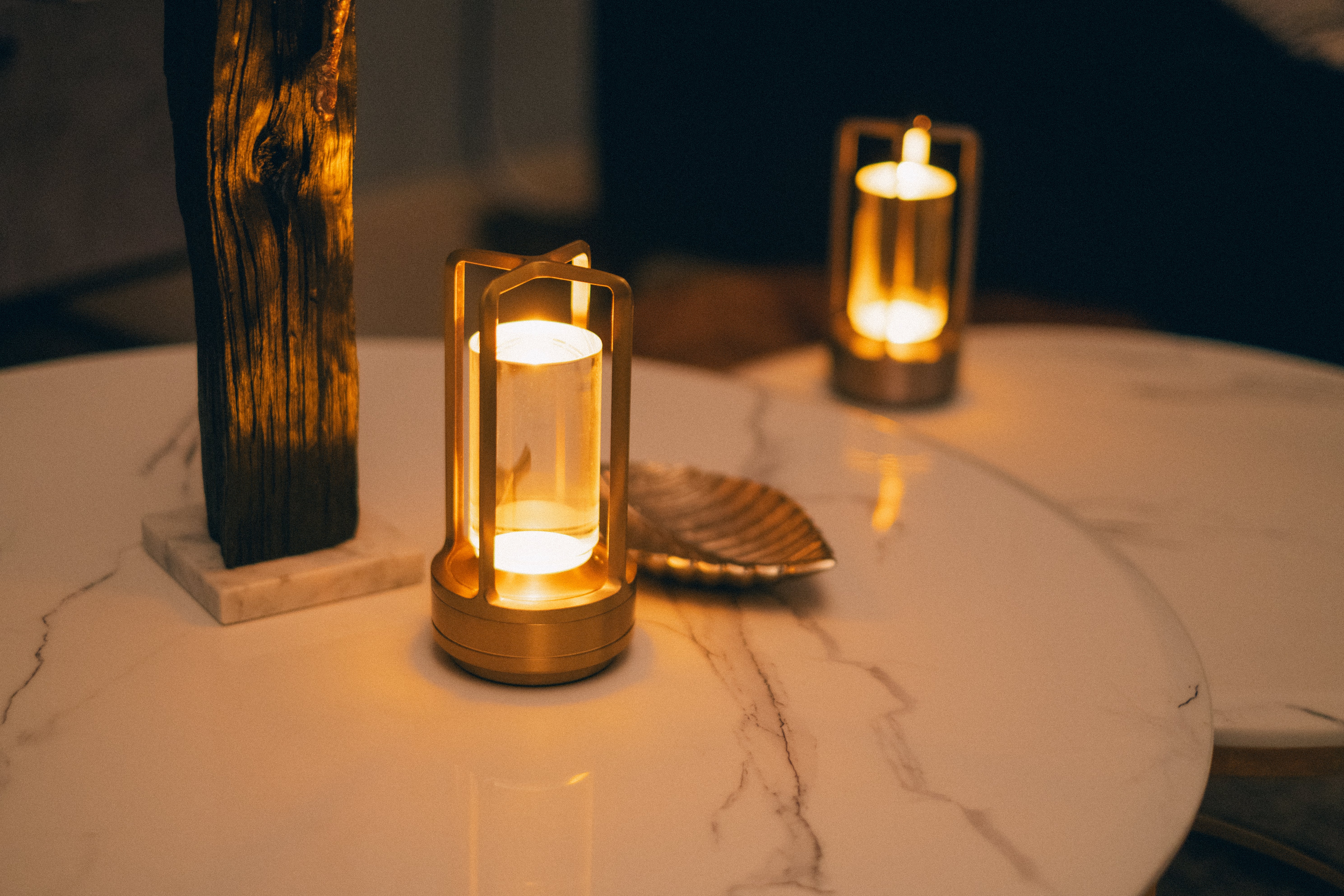 Crystal Panther Glow Lamp