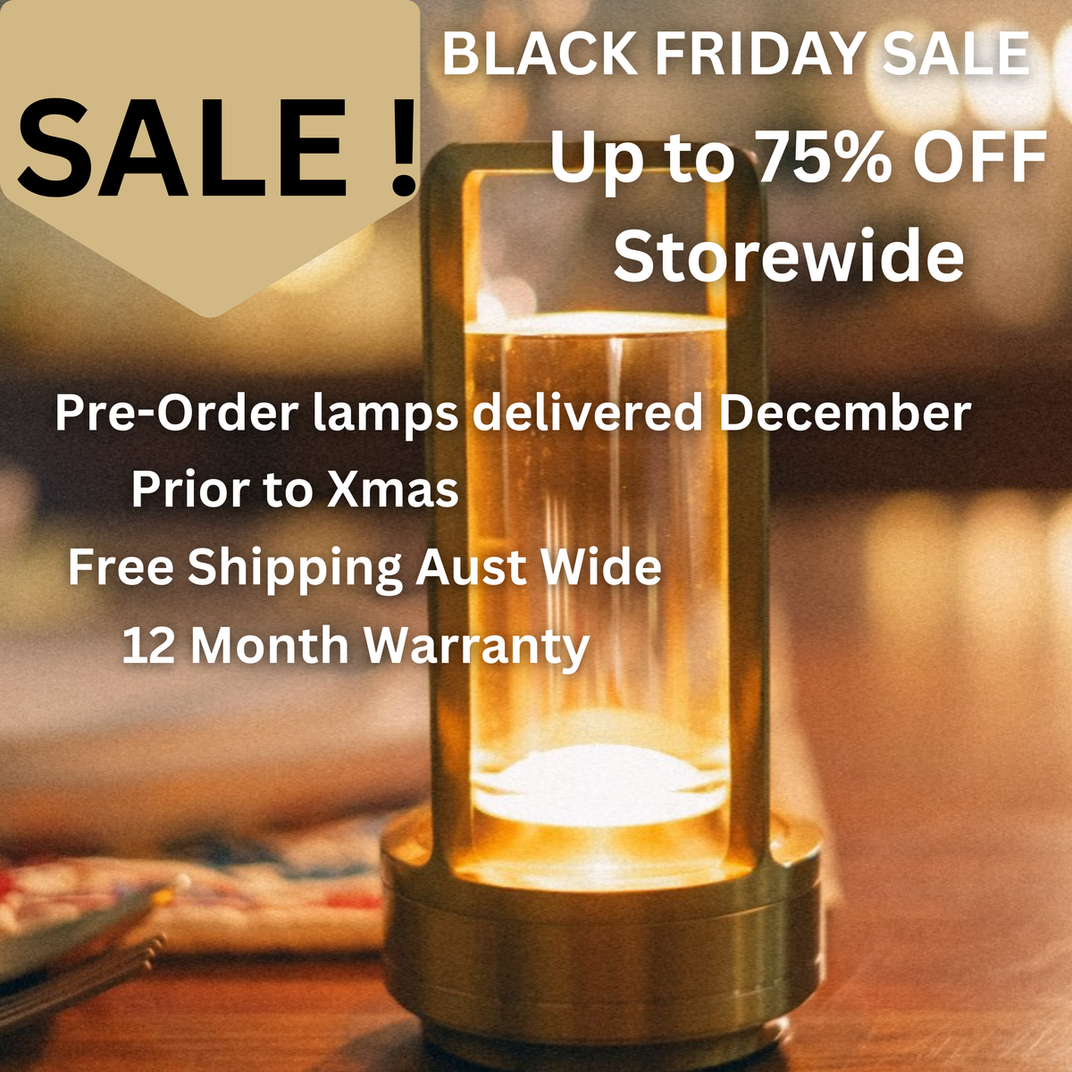 Crystal Panther Glow Lamp