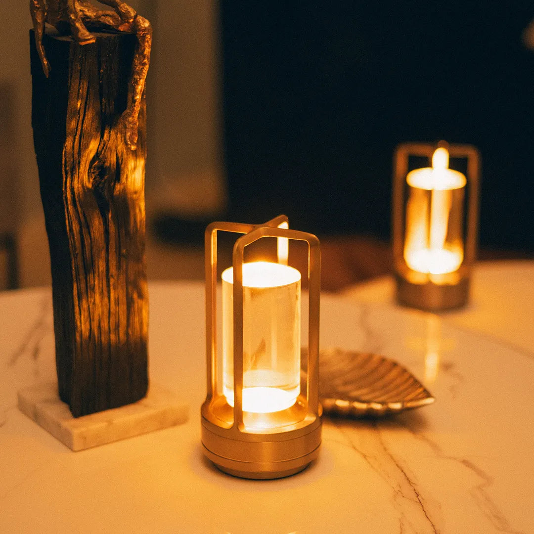 Crystal Panther Glow Lamp