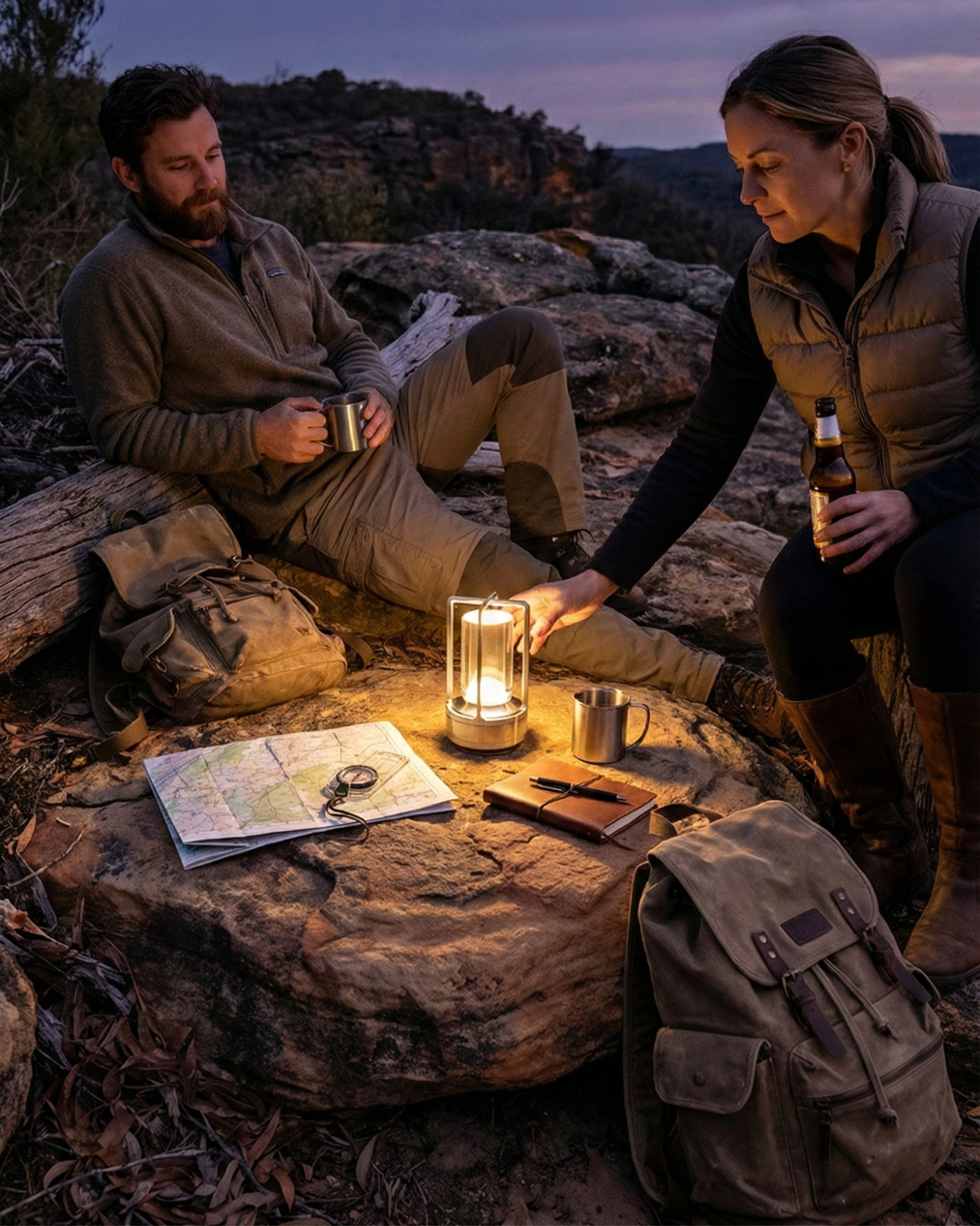 Crystal Panther Glow Lamp