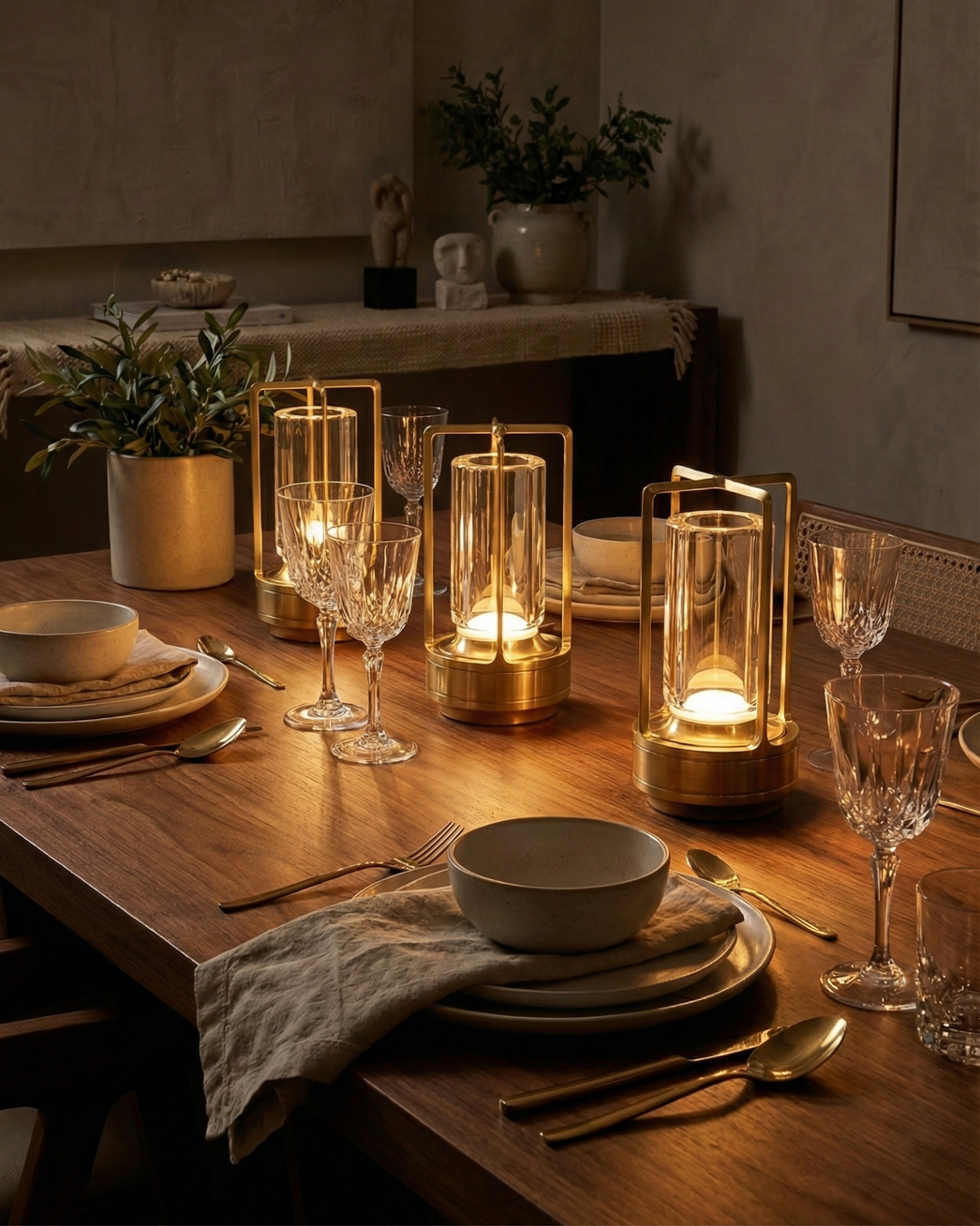 Crystal Panther Glow Lamp