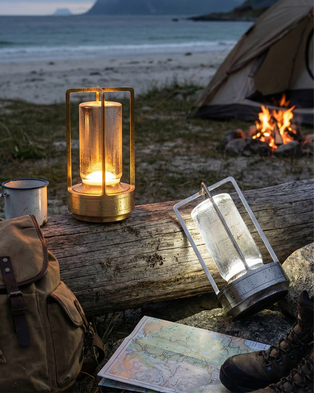 Crystal Panther Glow Lamp