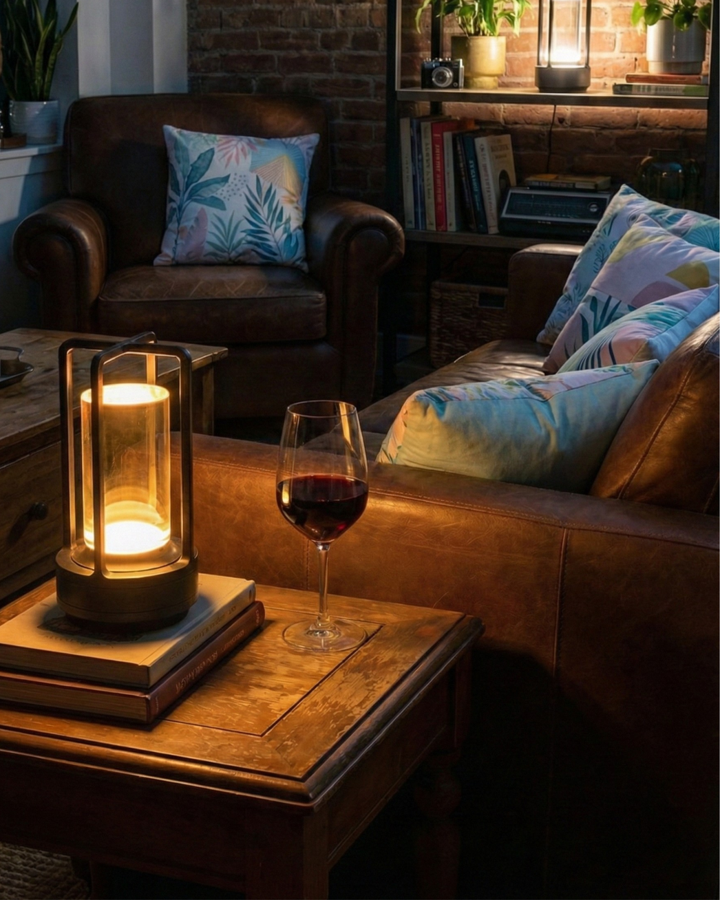 Crystal Panther Glow Lamp